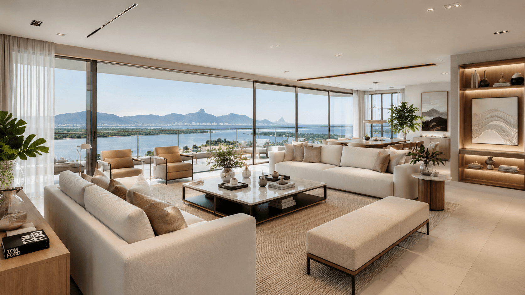 Living Decorado do Armani Golf